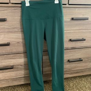 Emerald Green 90 Degree Leggings